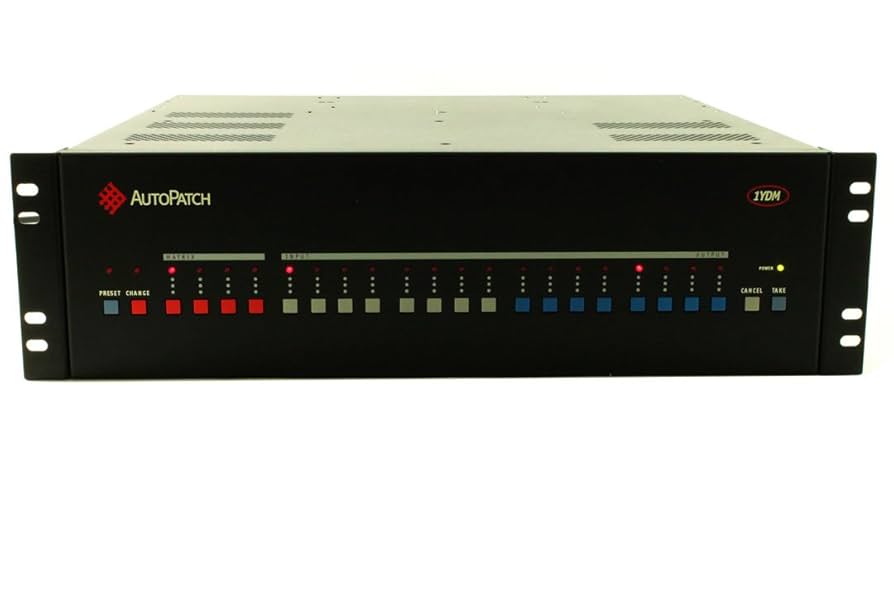 ブラックマジック Audio to SDI Amazon.com: AutoPatch 1YDM 8x8 Rackmount Video Signal